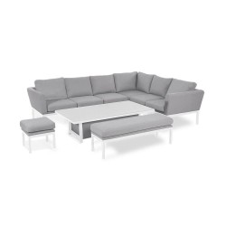 Argenta Corner Dining Set with Rising Table