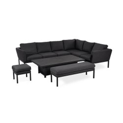 Argenta Corner Dining Set with Rising Table