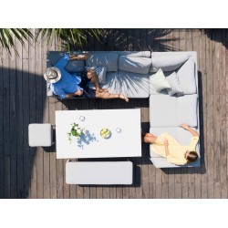 Argenta Corner Dining Set with Rising Table