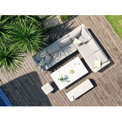 Argenta Corner Dining Set with Rising Table