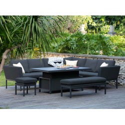 Argenta Corner Dining Set with Rising Table