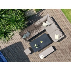 Argenta Corner Dining Set with Rising Table