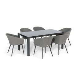 Napoli 6 Seat Rectangular Dining Set