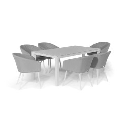 Napoli 6 Seat Rectangular Dining Set