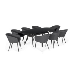 Napoli 8 Seat Oval Dining Set