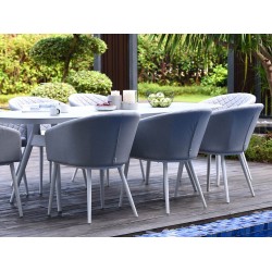 Napoli 8 Seat Oval Dining Set