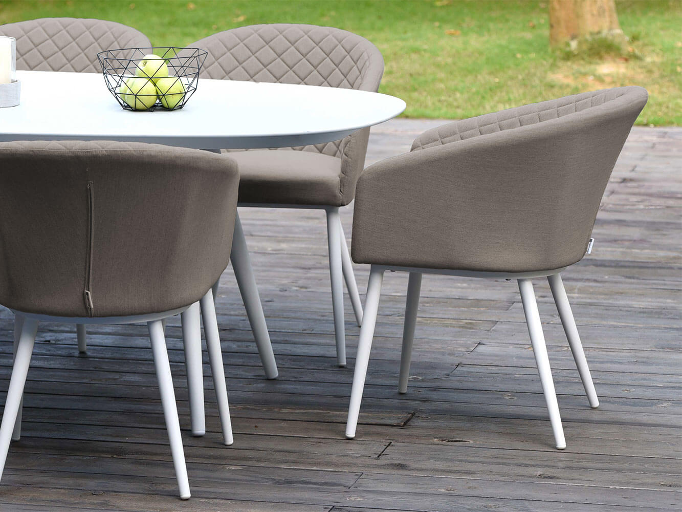 Napoli 8 Seat Oval Dining Set