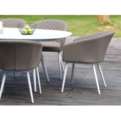 Napoli 8 Seat Oval Dining Set
