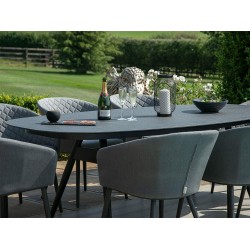 Napoli 8 Seat Oval Dining Set