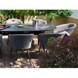 Napoli 8 Seat Oval Dining Set
