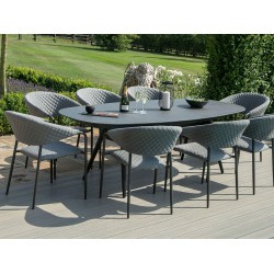 Nuoro 8 Seat Oval Dining Set