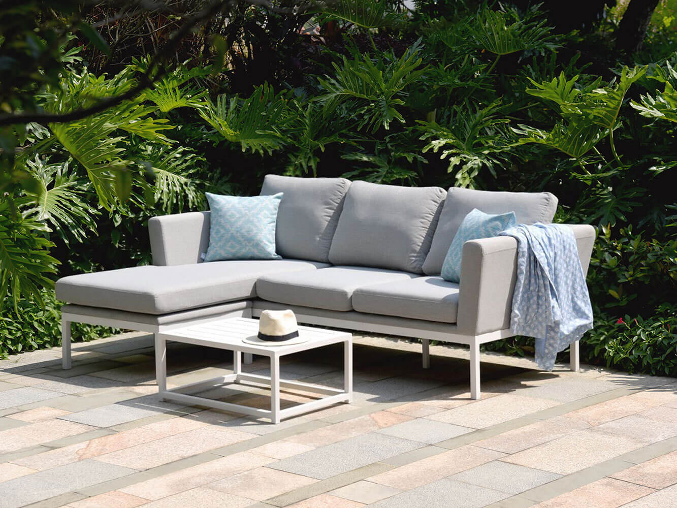 Argenta Chaise Sofa Set