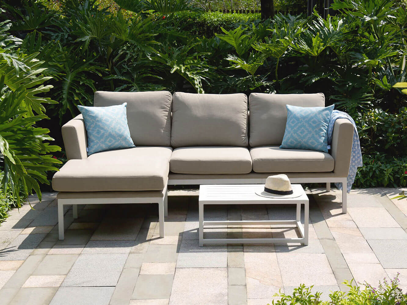 Argenta Chaise Sofa Set