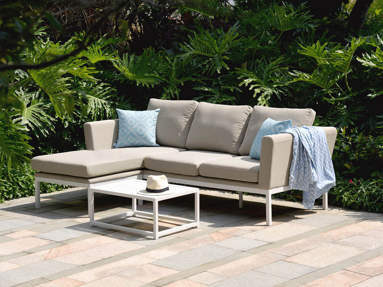 Argenta Chaise Sofa Set