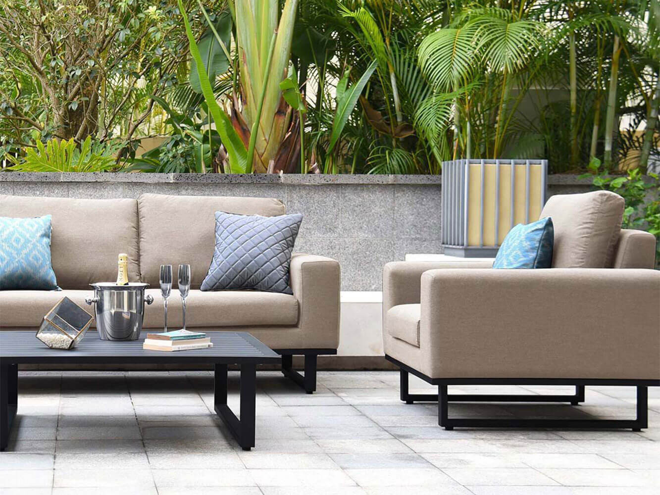 Portofino 3 Seat Sofa Set